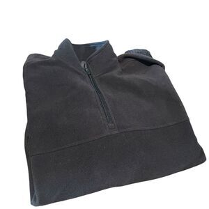 Pro tour side Xl 1/4 zip pullover Men's Black Half-Zip Sweater excellent